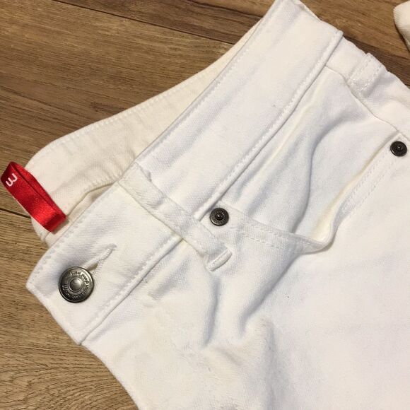 UJENA • white jean pants size 26 - Picture 3 of 7